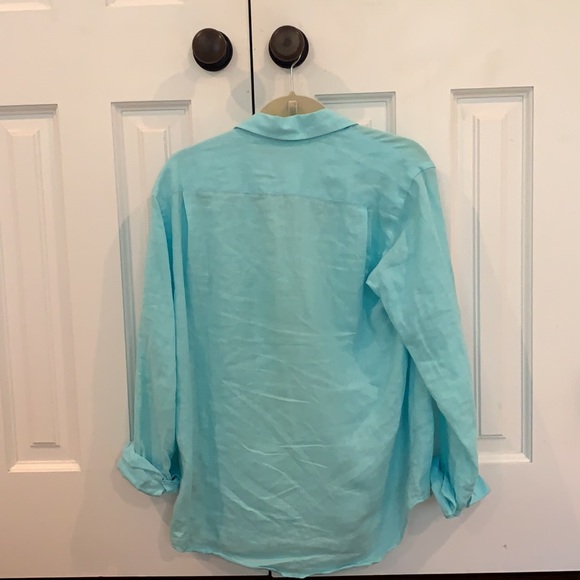 Linen Vilebrequin button down - Picture 4 of 4